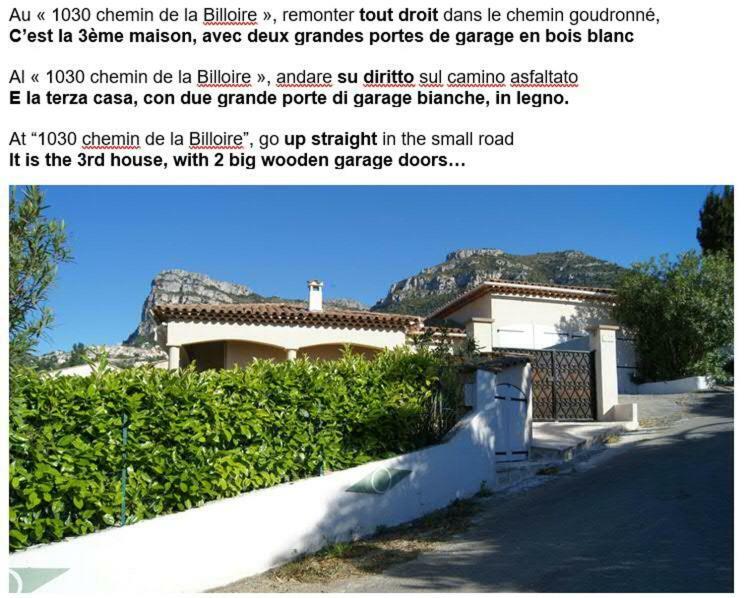 Bed & Breakfast Les Lillas Saint-Jeannet  Bagian luar foto